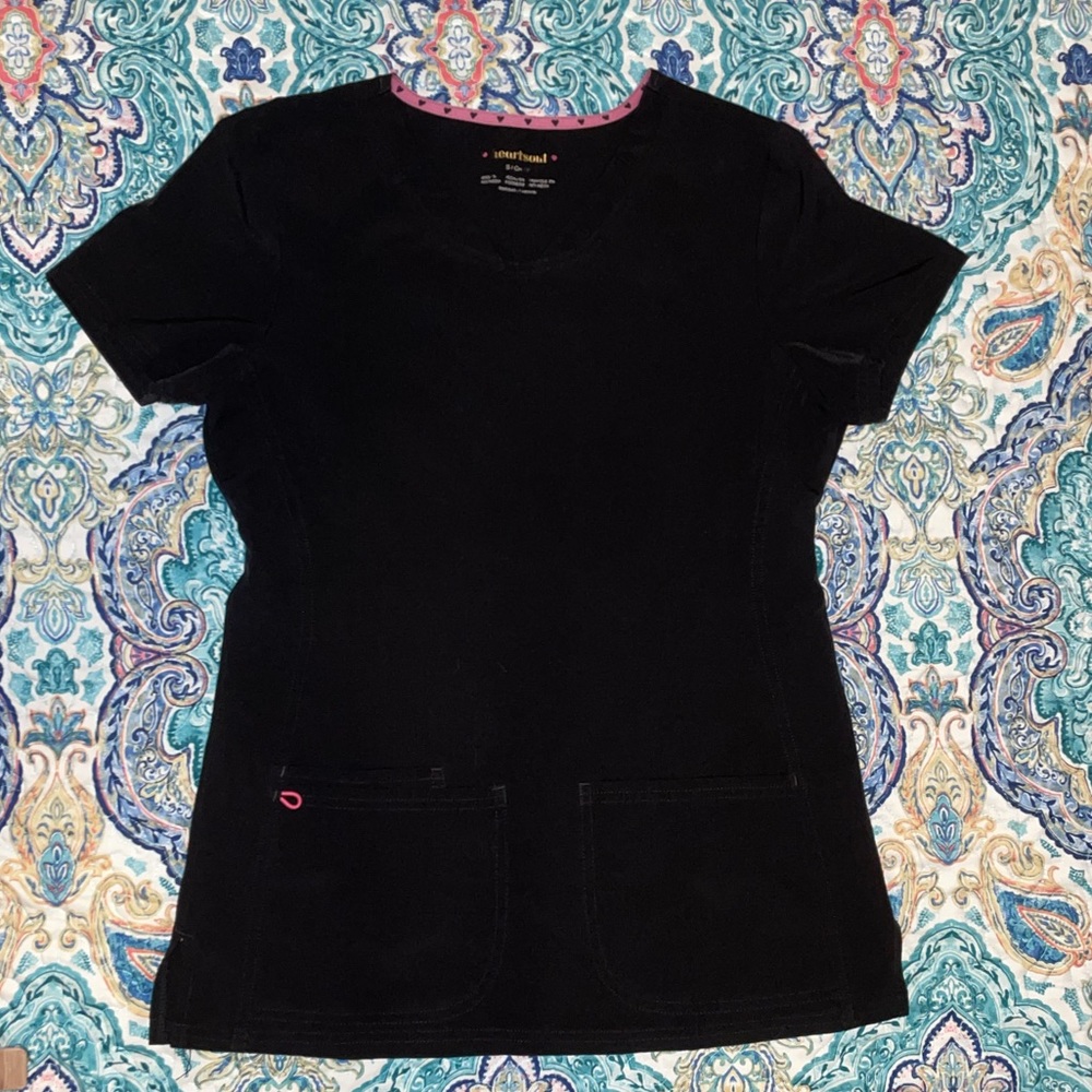 Black HeartSoul Scrubs size small